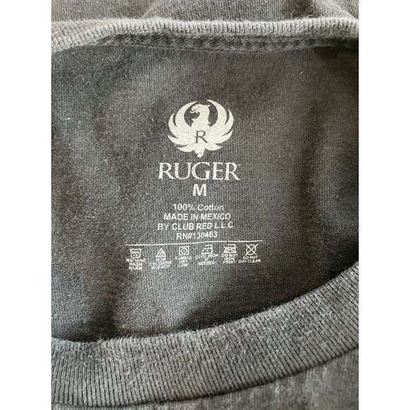 Ruger Logo Crewneck Tshirt Men’s Size M - Picture 5 of 5